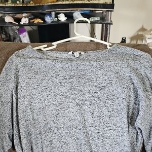 Lucky Brand Heather Gray Women's Sweatshirt